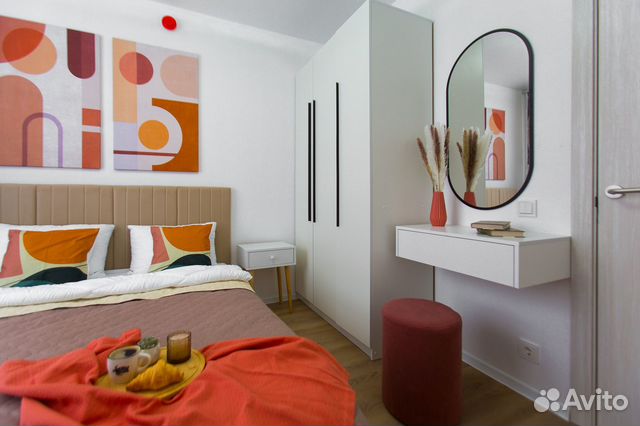 

1-к. квартира, 37 м², 1 кровать