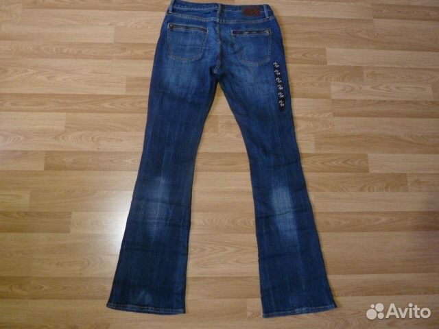 Джинсы клёш Converse Old Blue из США W29XL34 Джинсы клёш Converse Old Blue из США W29XL34