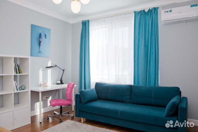 

1-к. квартира, 40 м², 2 кровати