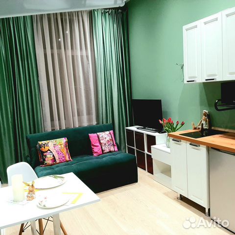 

Квартира-студия, 20 м², 1 кровать