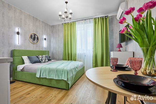 

Квартира-студия, 25 м², 1 кровать