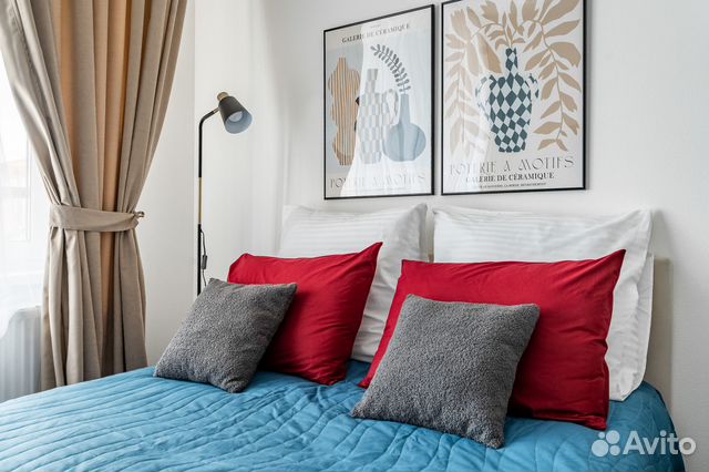 

1-к. квартира, 30 м², 2 кровати
