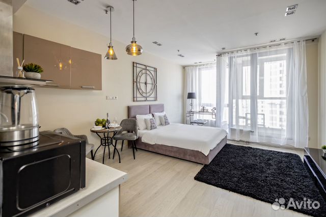

Квартира-студия, 40 м², 1 кровать