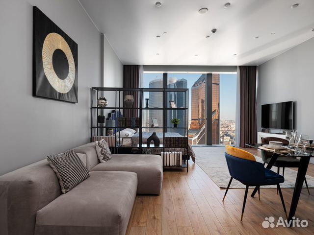 

Квартира-студия, 51 м², 2 кровати