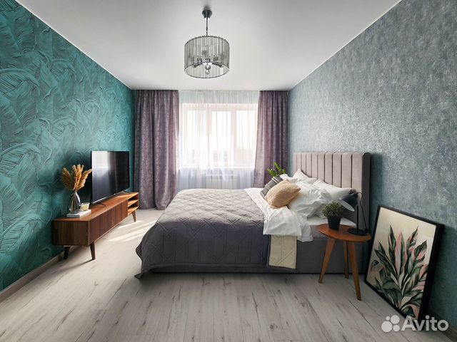 

1-к. квартира, 40 м², 2 кровати