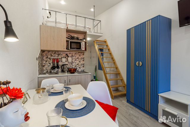 

Квартира-студия, 16 м², 2 кровати