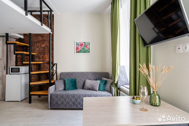 

Квартира-студия, 20 м², 2 кровати