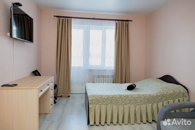 

1-к. квартира, 40 м², 2 кровати