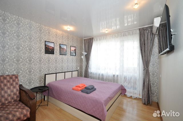 

1-к. квартира, 33 м², 2 кровати