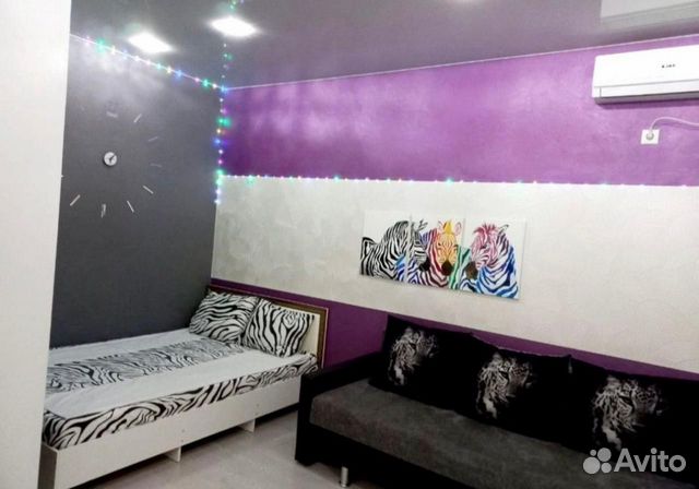 

Квартира-студия, 30 м², 2 кровати