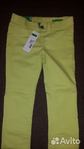 Новые брюки стрейч на девочку 6л, рост 120см Новые брюки стрейч на девочку 6л, рост 120см