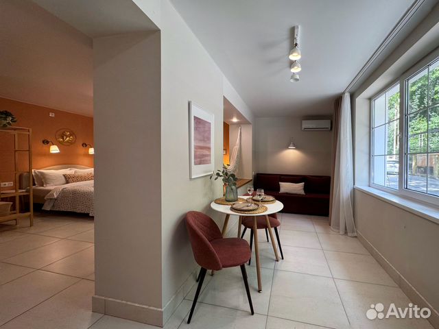 

Квартира-студия, 38 м², 2 кровати