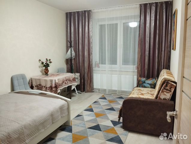 

1-к. квартира, 36 м², 2 кровати
