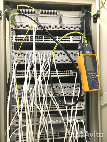 Тестирование скс, волс fluke DTX-1800 DSX-5000