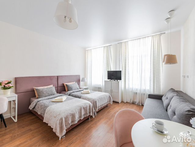 

Квартира-студия, 22 м², 3 кровати