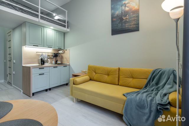 

Квартира-студия, 20 м², 2 кровати