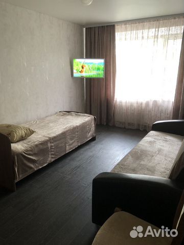 

1-к. квартира, 30 м², 3 кровати