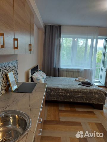 

Квартира-студия, 29 м², 1 кровать
