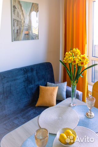 

1-к. квартира, 45 м², 2 кровати