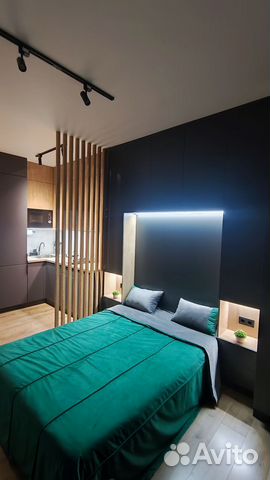 

Квартира-студия, 25 м², 2 кровати