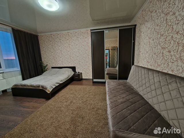 

1-к. квартира, 40 м², 2 кровати