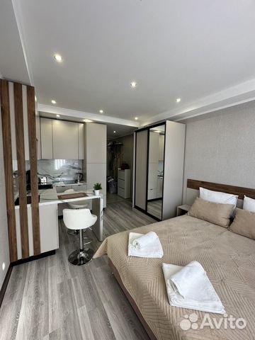 

Квартира-студия, 25 м², 1 кровать