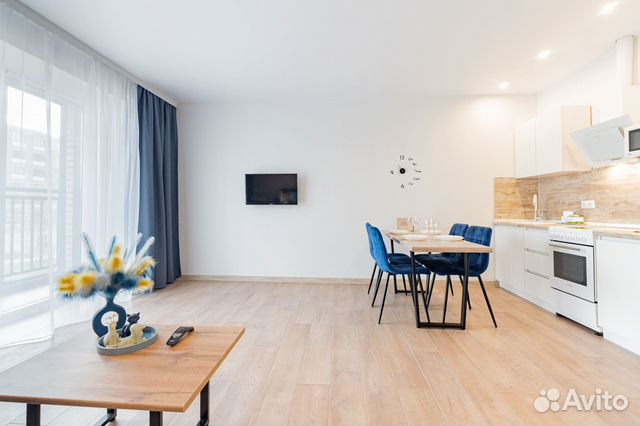

1-к. квартира, 55 м², 2 кровати