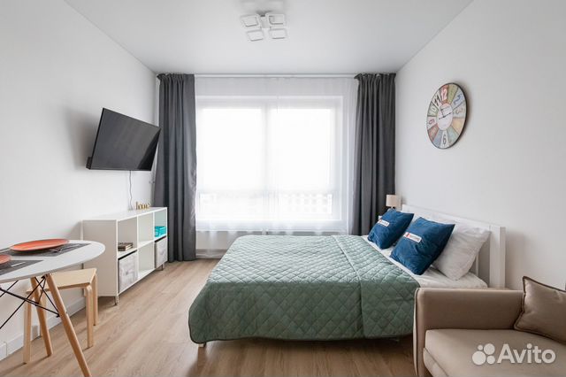 

Квартира-студия, 19,8 м², 2 кровати