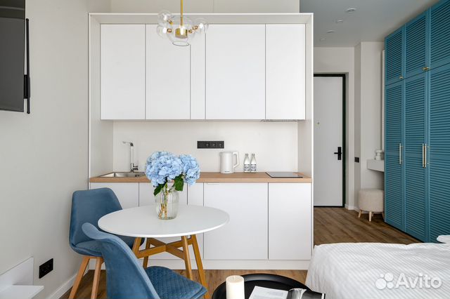 

Квартира-студия, 24 м², 1 кровать