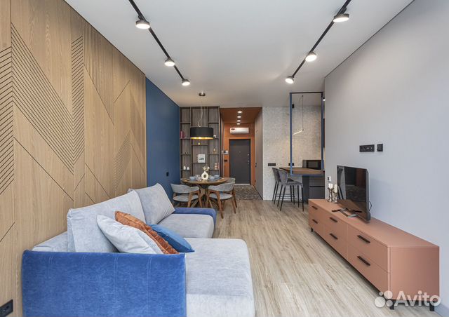 

1-к. квартира, 60 м², 2 кровати