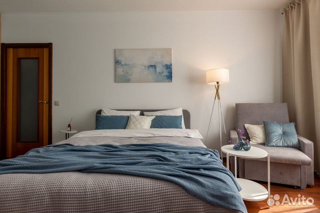 

1-к. квартира, 40 м², 3 кровати