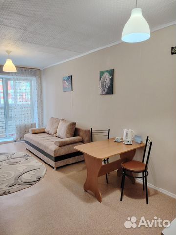 

Квартира-студия, 29 м², 1 кровать