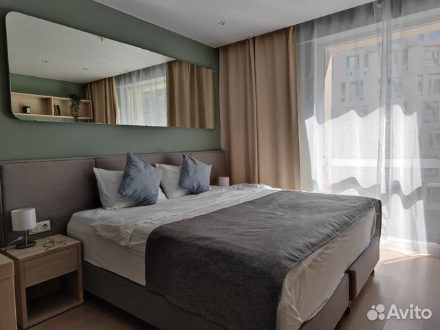 

Квартира-студия, 27 м², 1 кровать