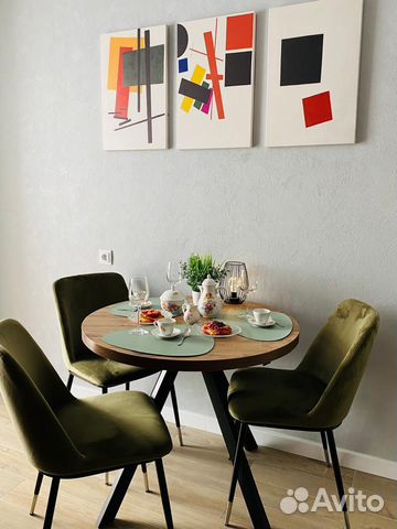 

1-к. квартира, 39 м², 2 кровати