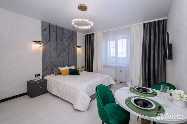 

Квартира-студия, 30 м², 1 кровать
