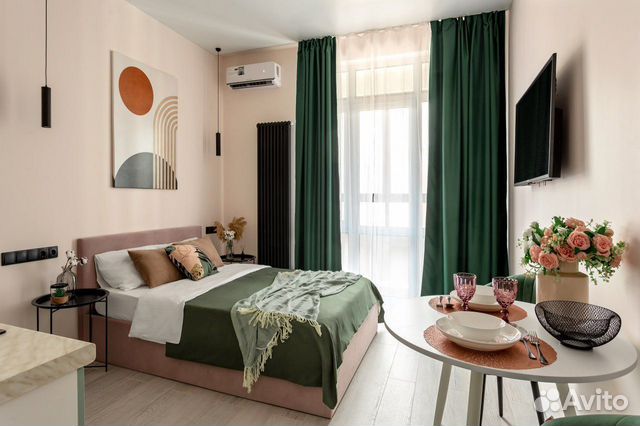 

Квартира-студия, 21 м², 1 кровать