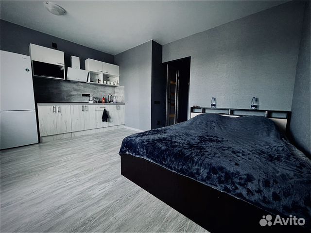 

Квартира-студия, 37 м², 1 кровать