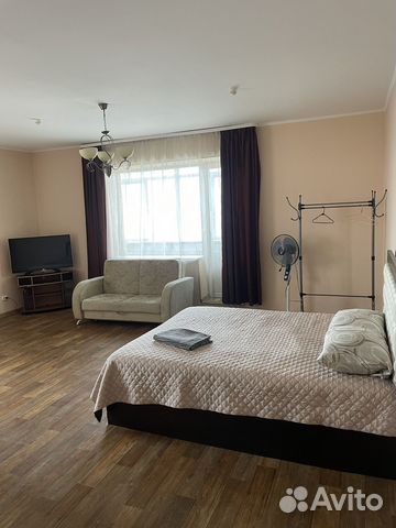 

Квартира-студия, 50 м², 2 кровати