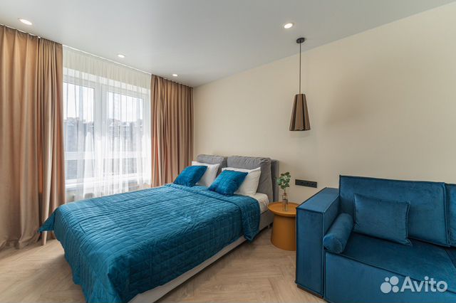 

1-к. квартира, 40 м², 2 кровати