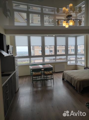 

Квартира-студия, 33 м², 2 кровати