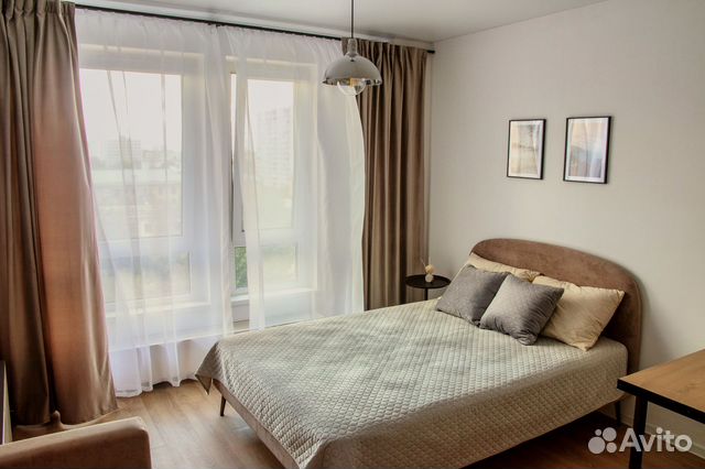 

Квартира-студия, 25 м², 2 кровати