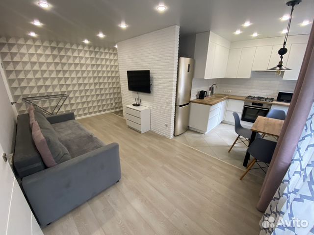 

1-к. квартира, 44 м², 2 кровати