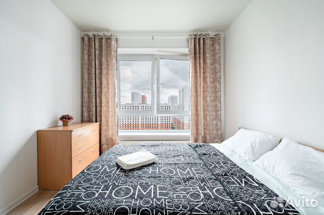 

1-к. квартира, 35 м², 2 кровати