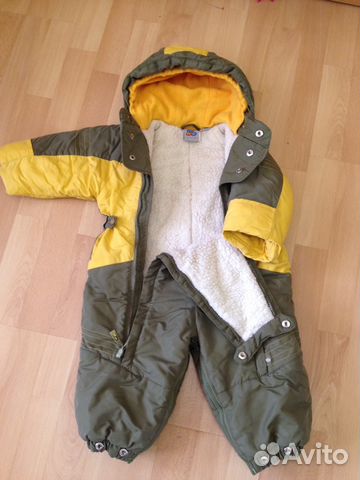 Детский зимний комбинезон