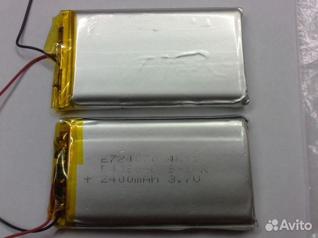 Аккумулятор LiPo 3.7V, Li-Ion 3.7V, LiFePo4 3.2V