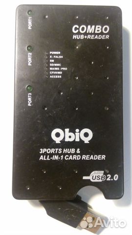 Картридер-Хаб QbiQ 97 в 1