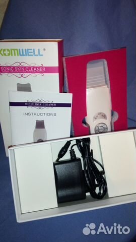 Аппарат для ультразвуковой чистки лица, скрабер Аппарат для ультразвуковой чистки лица, скрабер