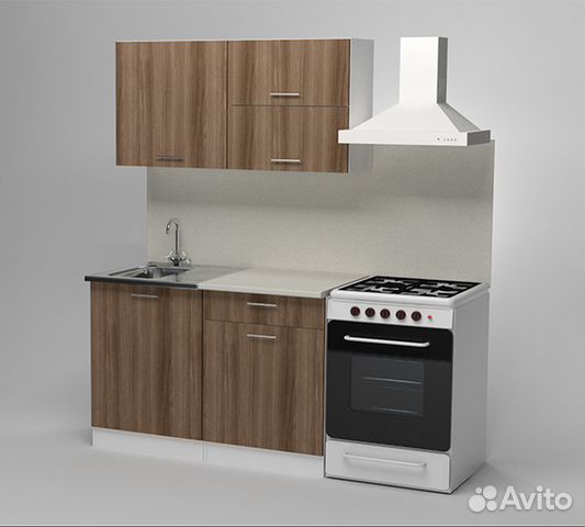 Кухонный гарнитур 1,2 м ясень шимо Кухонный гарнитур 1,2 м ясень шимо