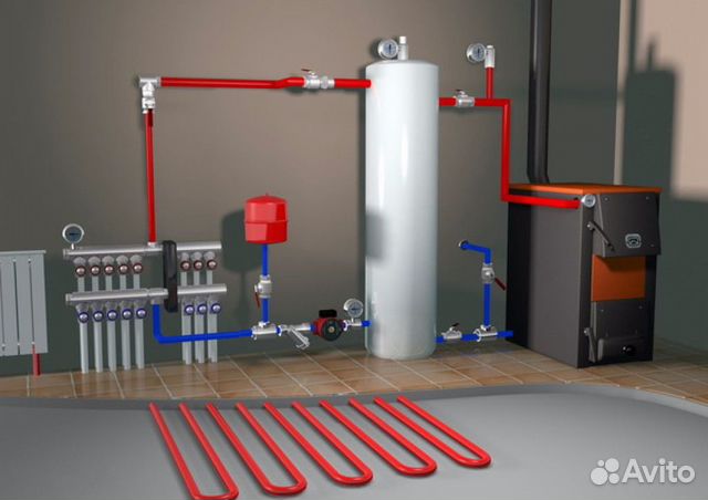 Системы отопления и водоснабжения