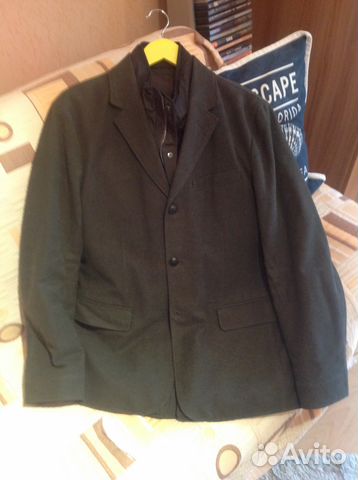 Massimo Dutti пиджак куртка двусторонняя 48-50